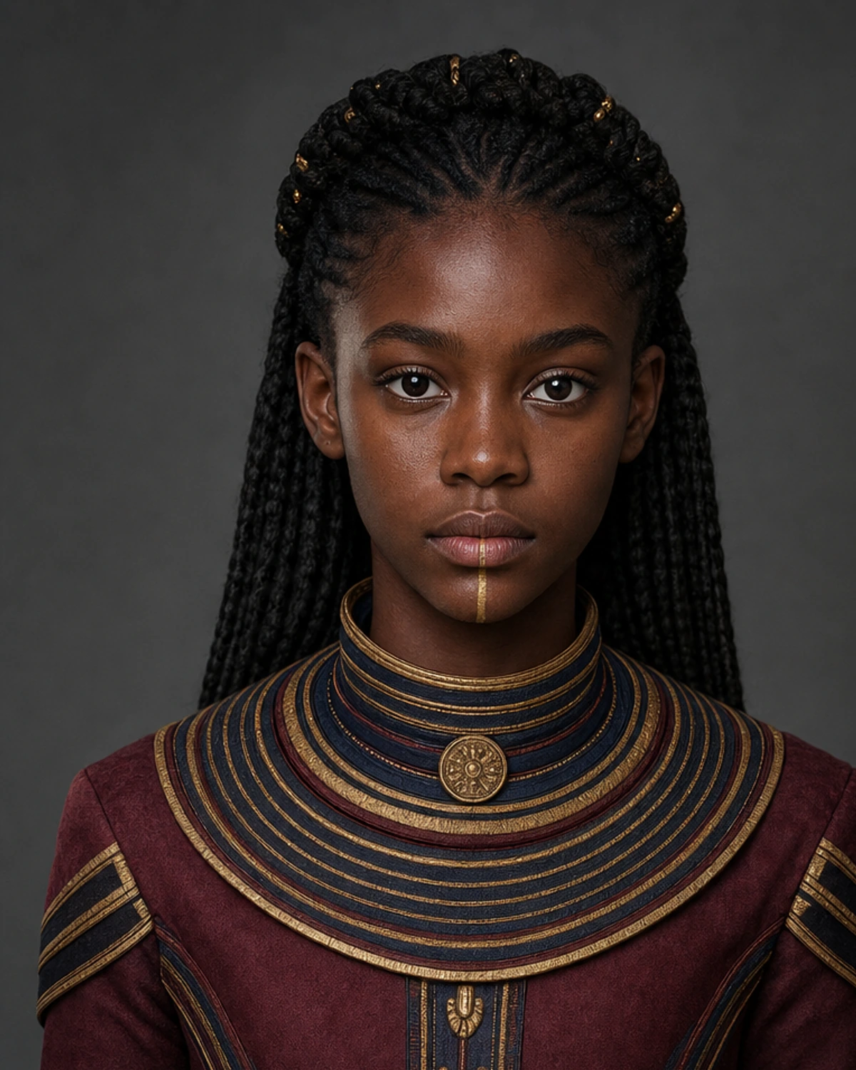 Jali close-up portrait