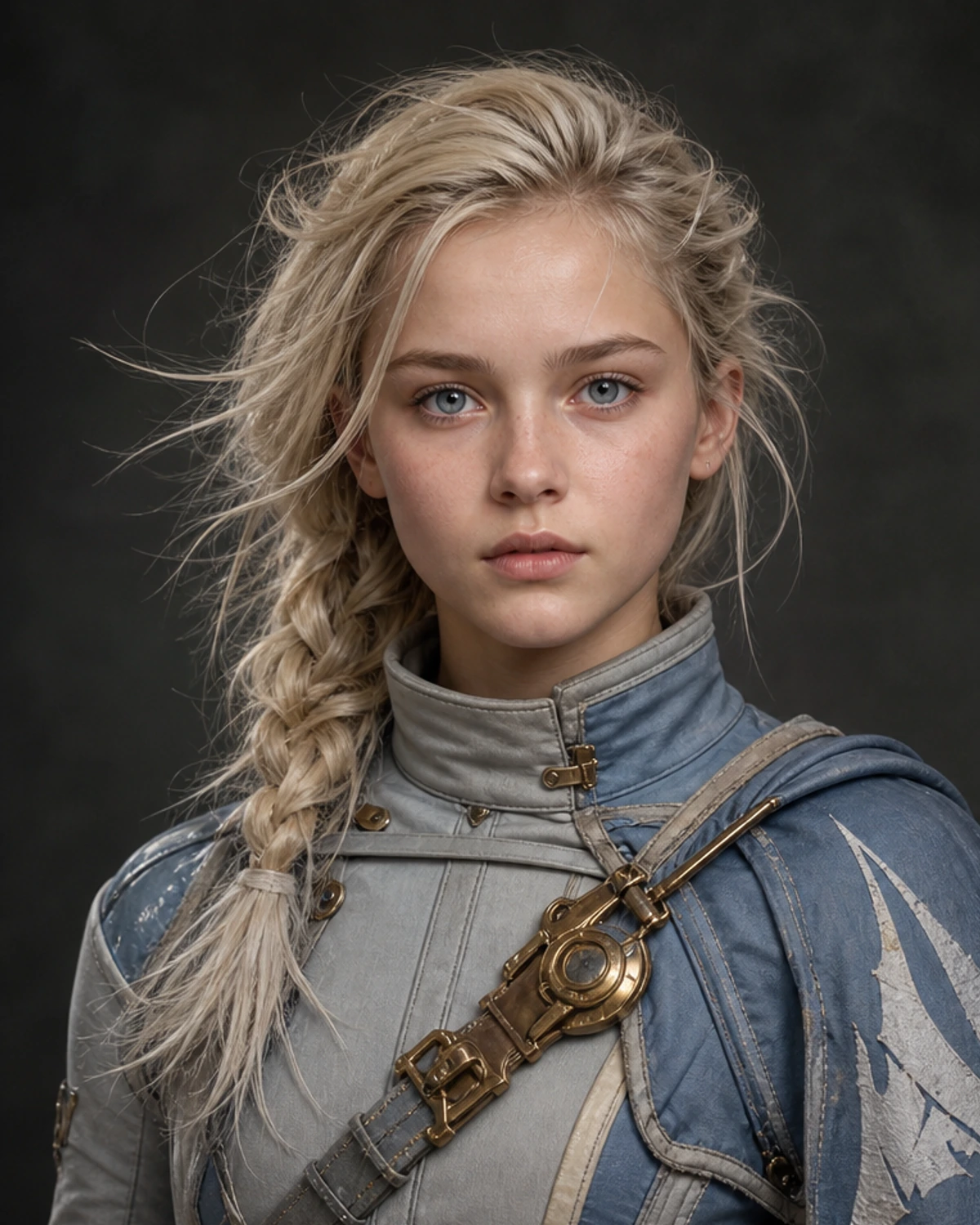 Skyra close-up portrait