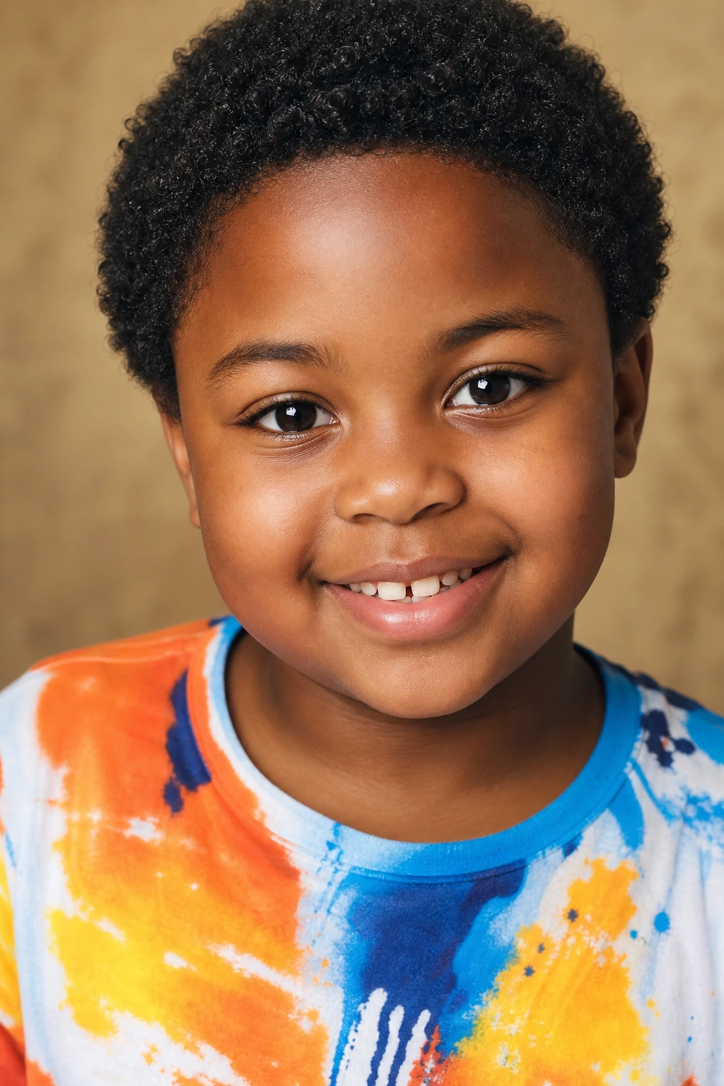 Little Ade close-up portrait