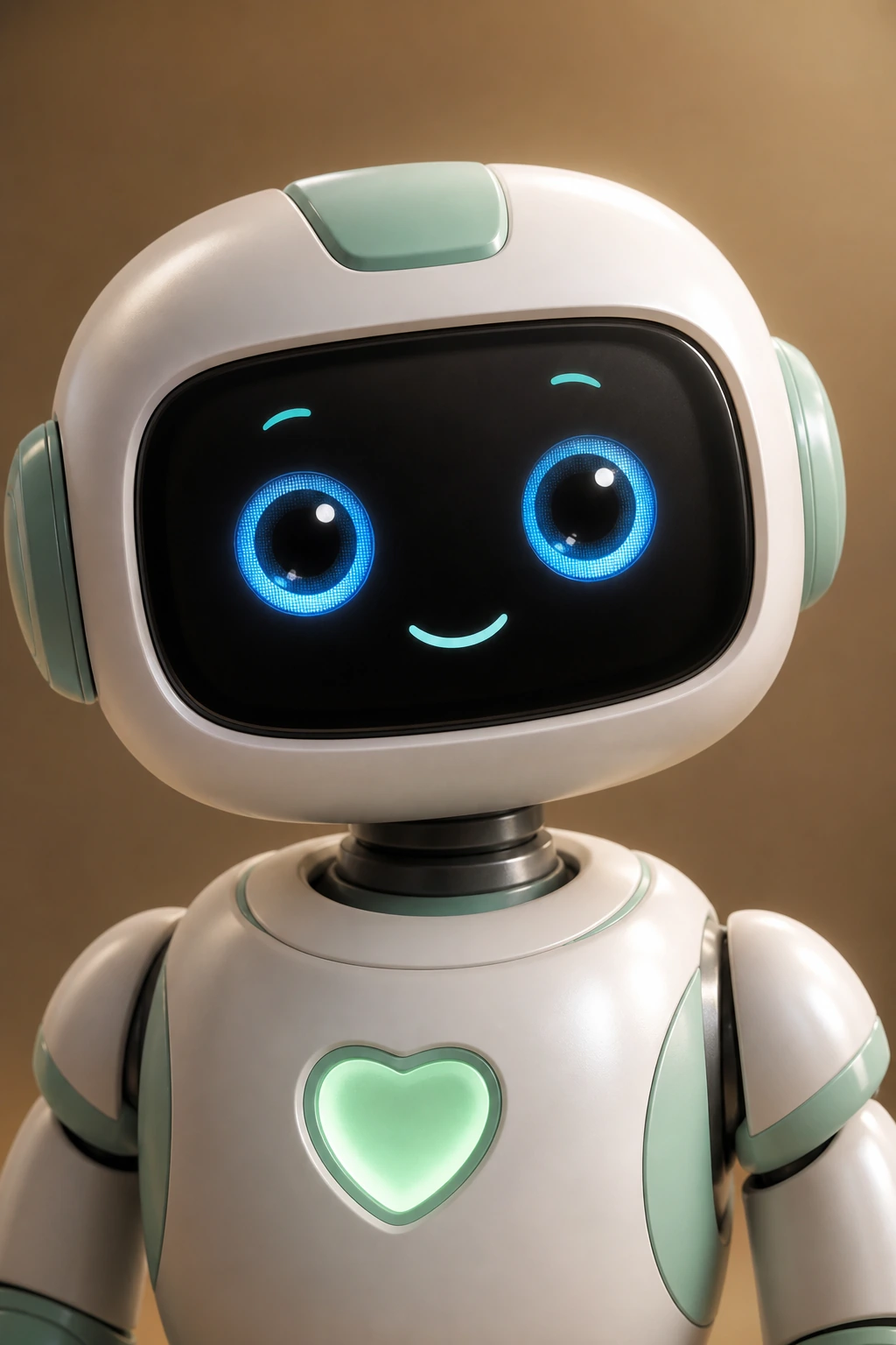 Robo-Bit close-up portrait