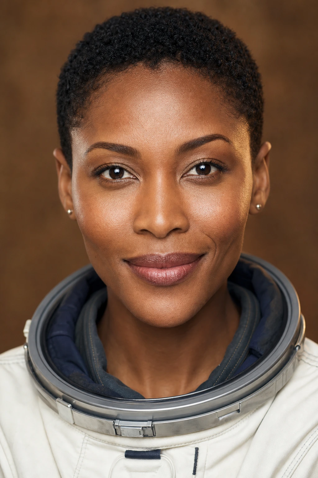 Zuri the Astronaut close-up portrait