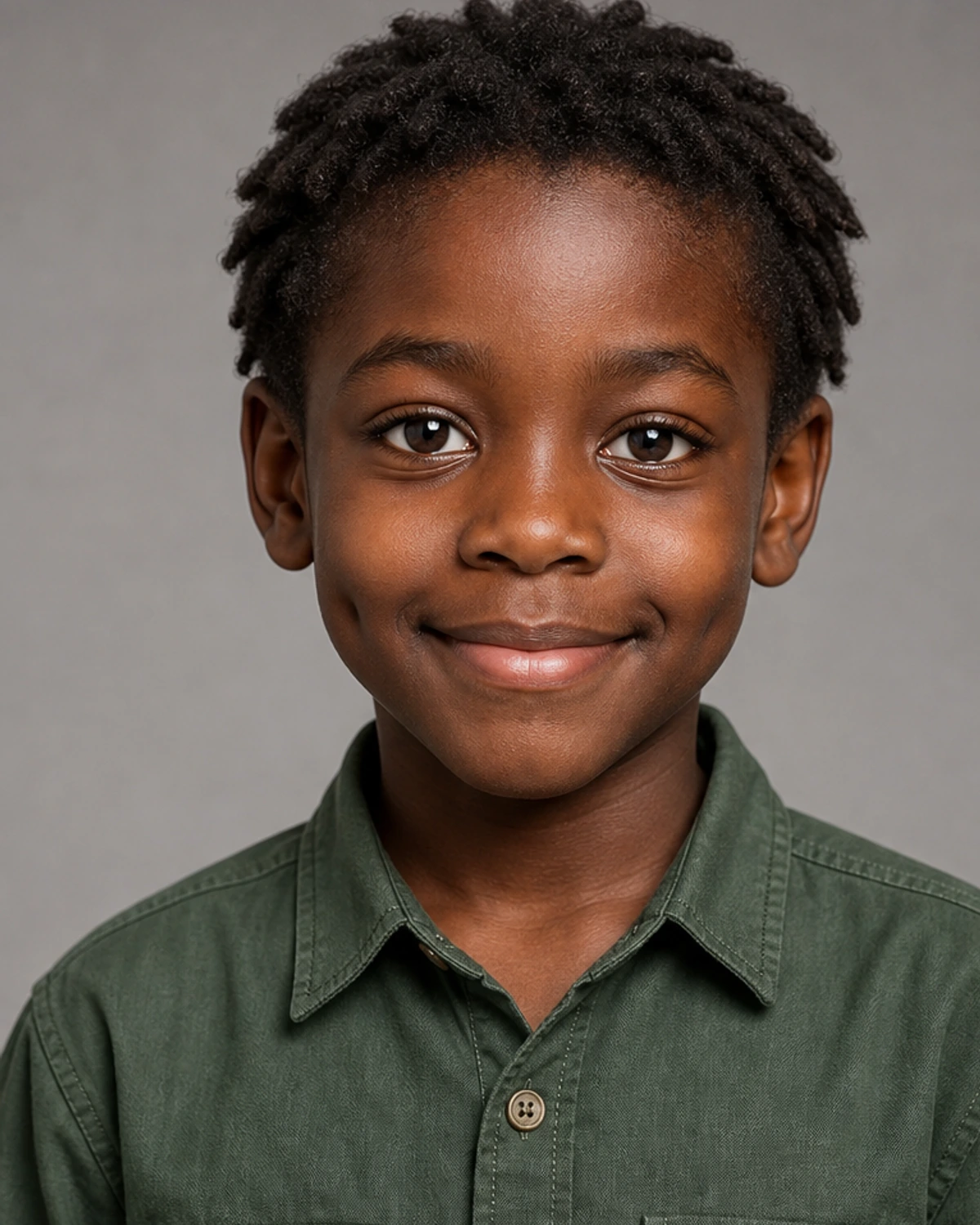 Ayo the Story Scout close-up portrait