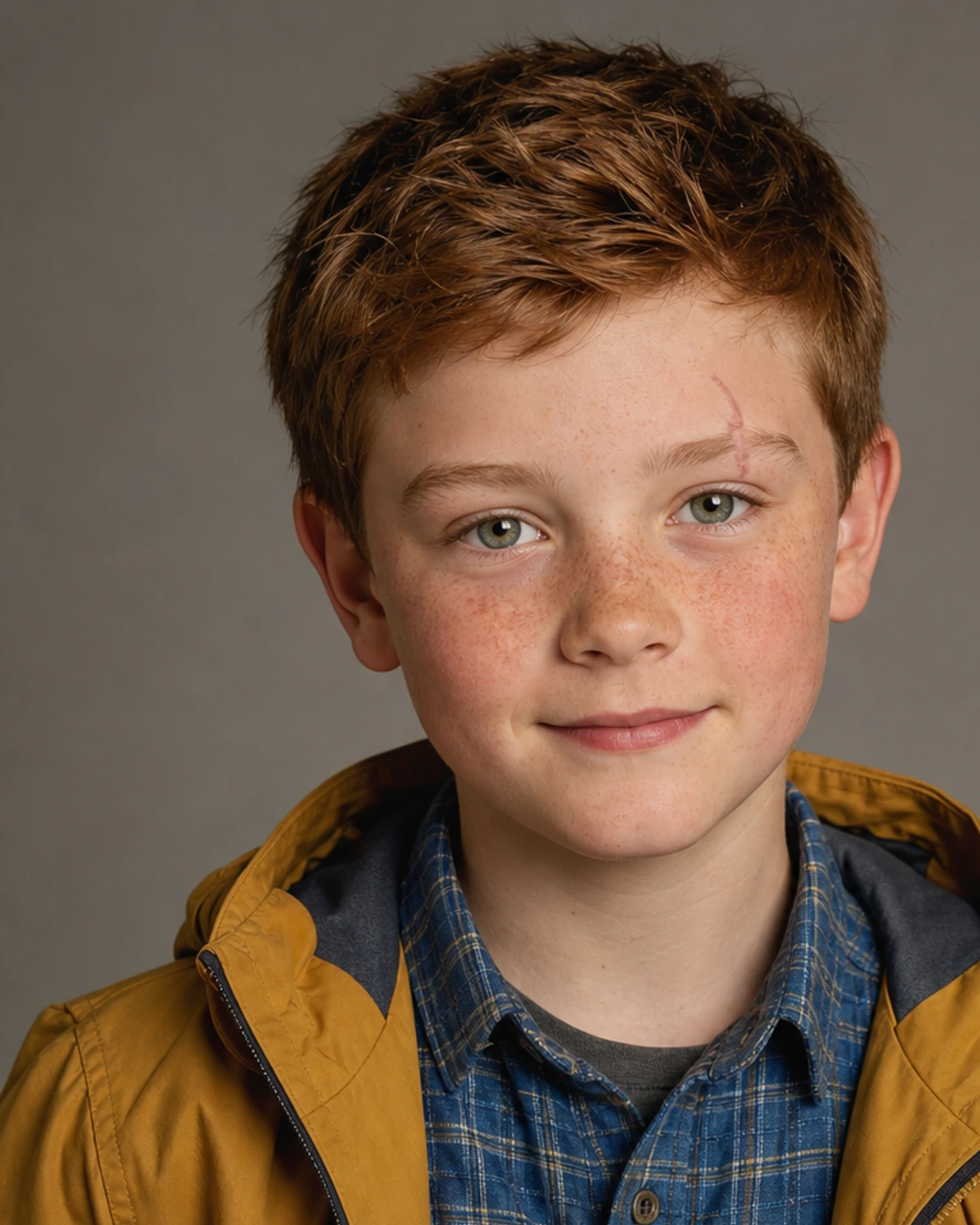 Finn the Weather Watcher close-up portrait
