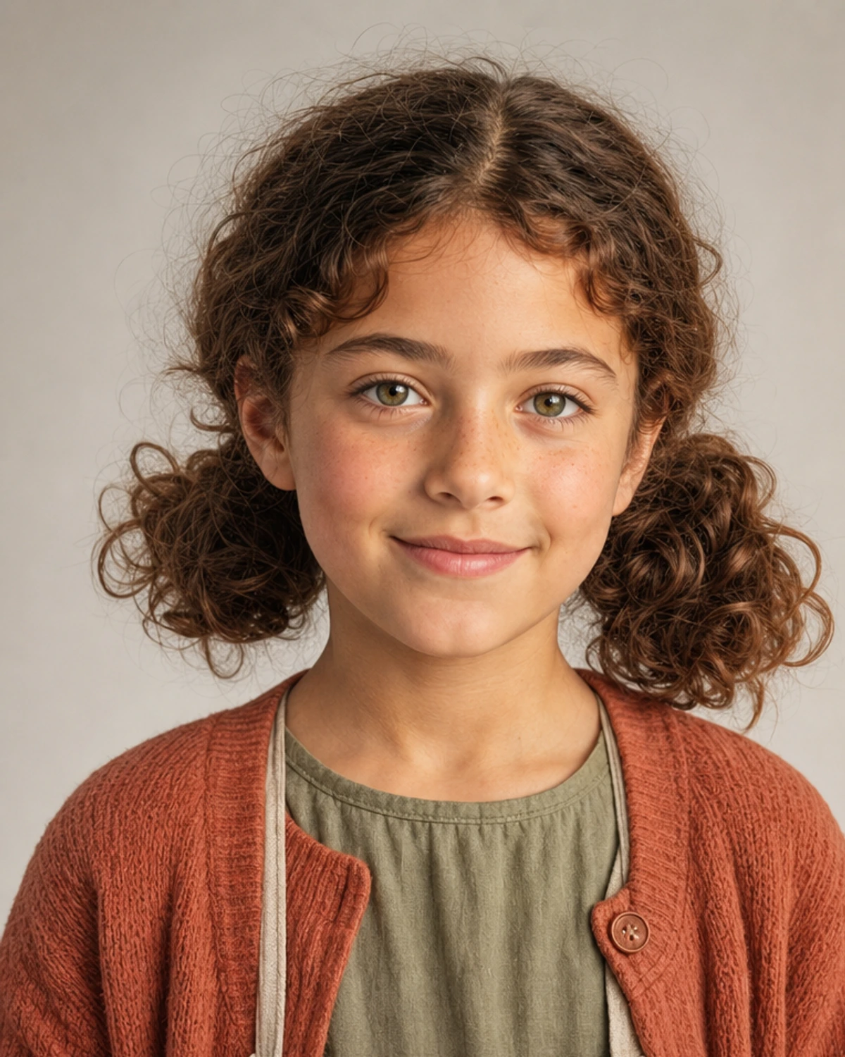 Sofia the Story Gardener close-up portrait
