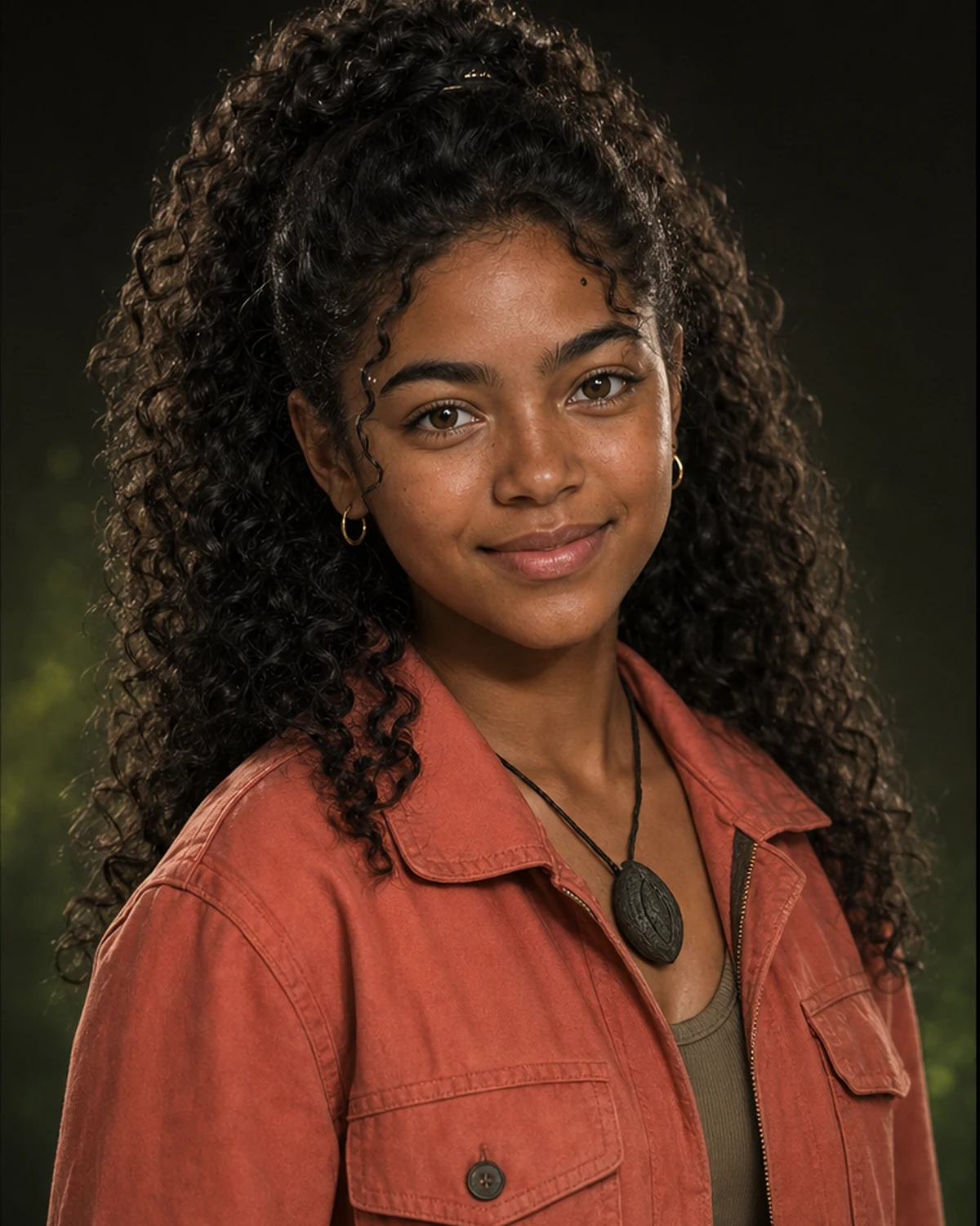 Verdant Vela close-up portrait