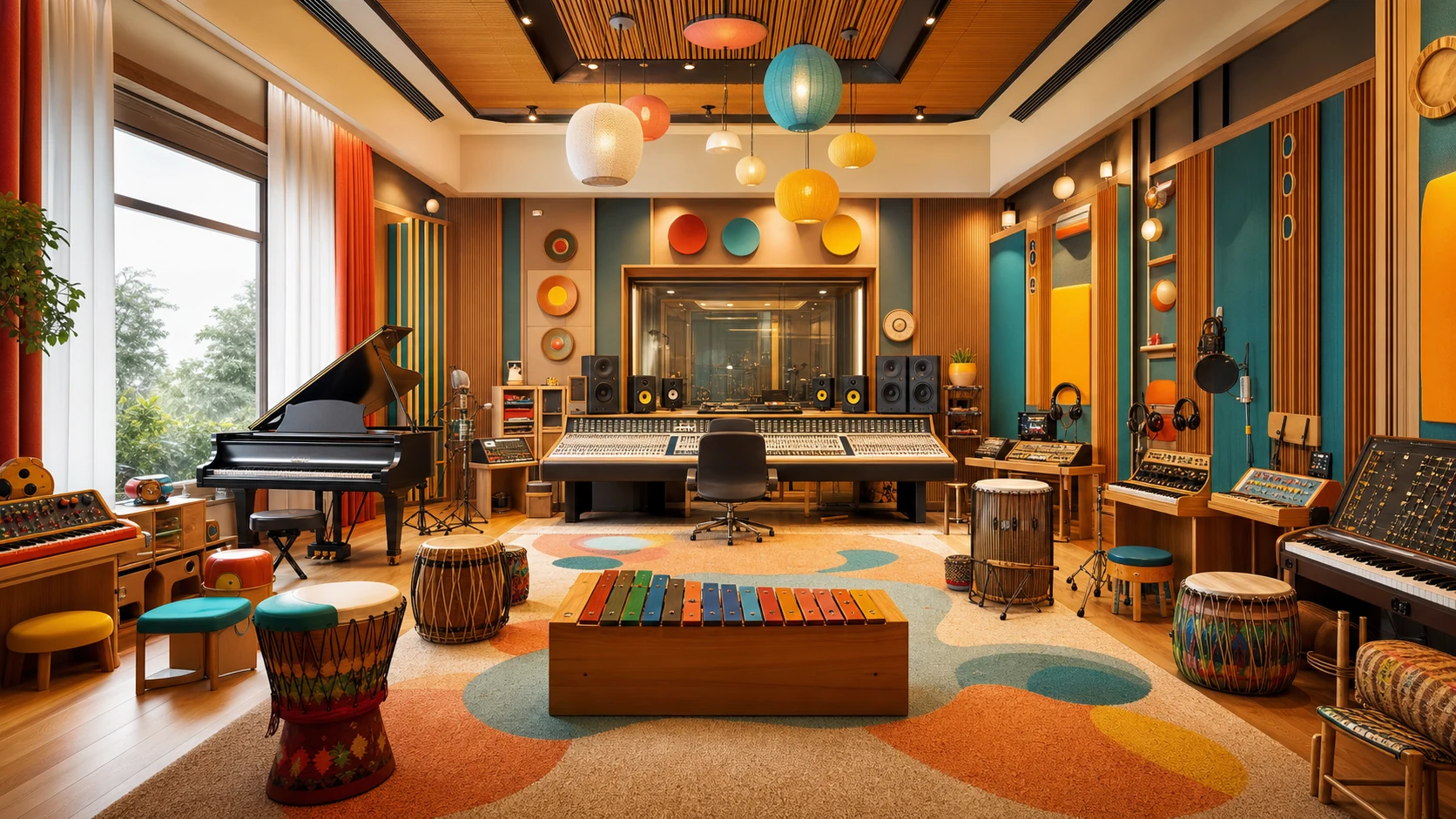 Griot Kids sound and music studio